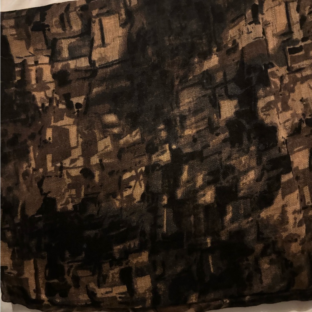 Chic Multicolor Patterned Scarf - Picture 9 of 13